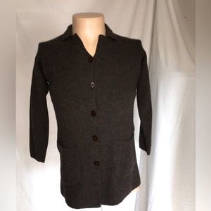 Laura Ashley Brown Cardigan